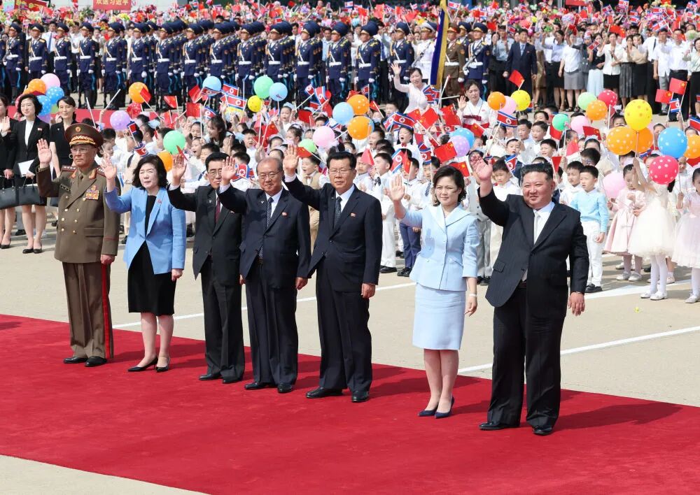 图片[1]-金正恩为习近平举行欢送仪式，高清大图来了！-八博网
