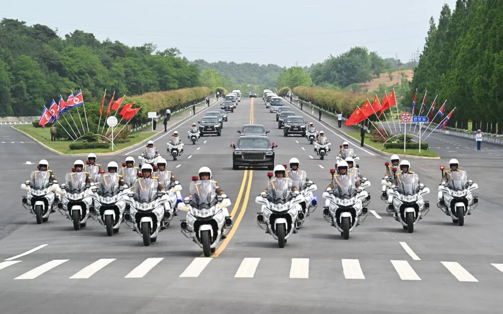 图片[7]-金正恩为习近平举行欢送仪式，高清大图来了！-八博网